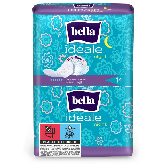 Bella Ideale StaySofti Night ultra tenké vložky na noc 7 alebo 14 ks 14 ks