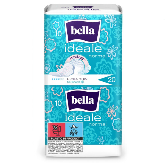 Bella Ideale StaySofti Normal ultratenké vložky na bežné dni 20 ks