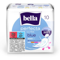 Bella Perfecta Ultra Blue ultratenké vložky s krídelkami 10 ks