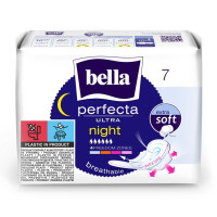 Bella Perfecta Ultra Night Extra Soft nočné vložky 7 alebo 14 kusov 7 ks