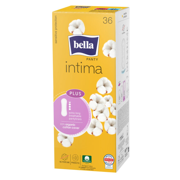 Bella Panty Intima Plus Extra Long slipové vložky s bavlnou