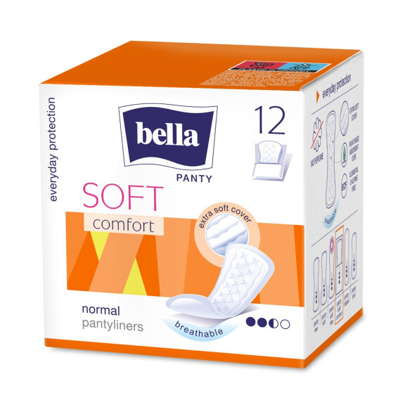 Bella Panty Soft priedušné vložky pre ženy 12 ks