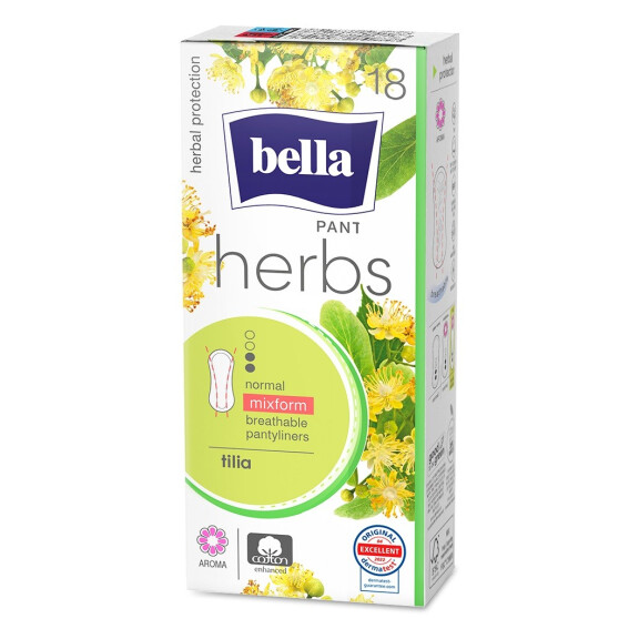 Slipové vložky Bella Herbs Lipa 18 ks