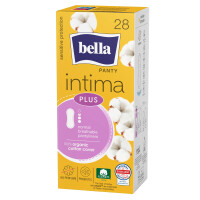 Bella Intima Plus Normal vložky s bavlnou pre citlivú pokožku 28 ks