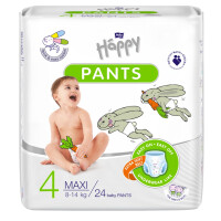 Plienkové nohavičky Bella Baby Happy Pants Maxi pre deti 8-14 kg 24 ks Fólia