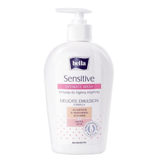 Bella Sensitive – emulzia na intímnu hygienu pre citlivú pokožku, 300 ml 300 ml