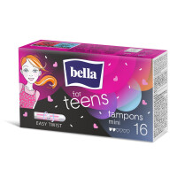 Bella For Teens Mini Tampóny pre teenagerky bez parfumácie