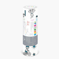 [TO CHECK] PHOTO OK Jednorazové podložky pre deti Weber&Weber IT'S4KIDS na rolke do ambulancie Blau