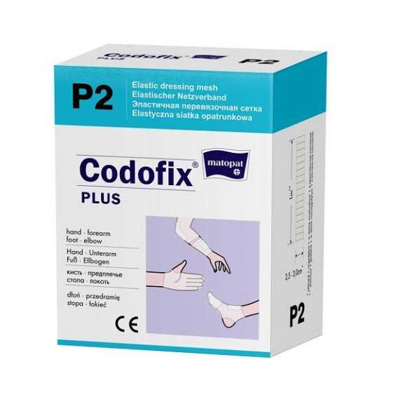 Matopat Codofix PLUS tubulárny obväz na rany na telo 25 m 25m Codofix P2