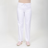 Zdravotnícke nohavice Matopat MEDIFIT unisex model 45 z elanobavlny M/170-176 Biela