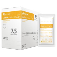 Mercator Chirurgické latexové rukavice Comfort 50 párov sterilné 7,5 Nie