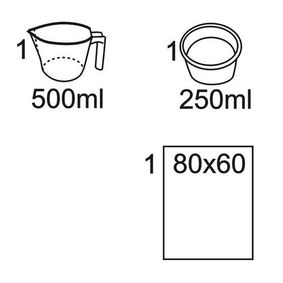Matopat Matoset univerzálny operačný set v papierovo-fóliovom obale 10