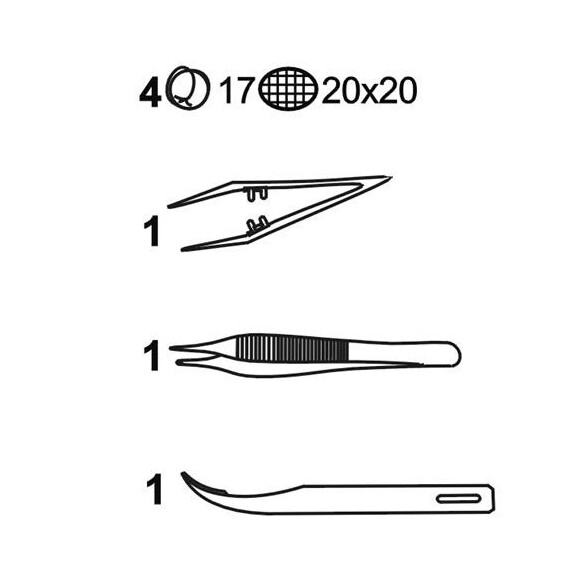 Matopat Matoset univerzálny set na zákrok v blistri 6