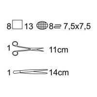 Matopat Matoset univerzálny set na zákrok v blistri 8