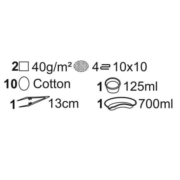 Matopat Operačný set sterilný 4