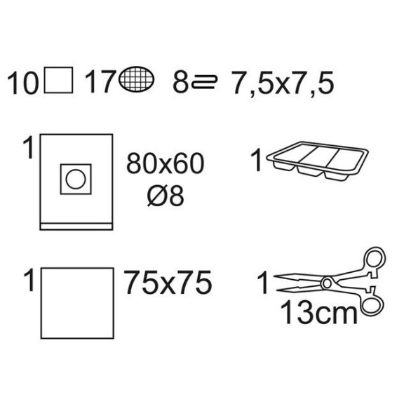Matopat Operačný set sterilný 5