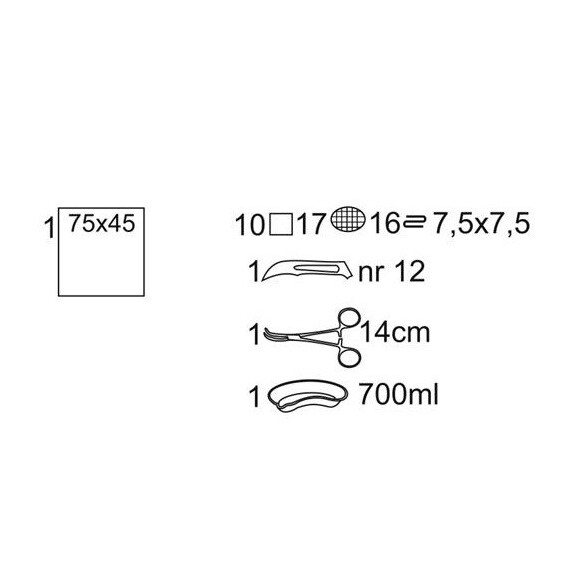 Matopat Operačný set sterilný 10