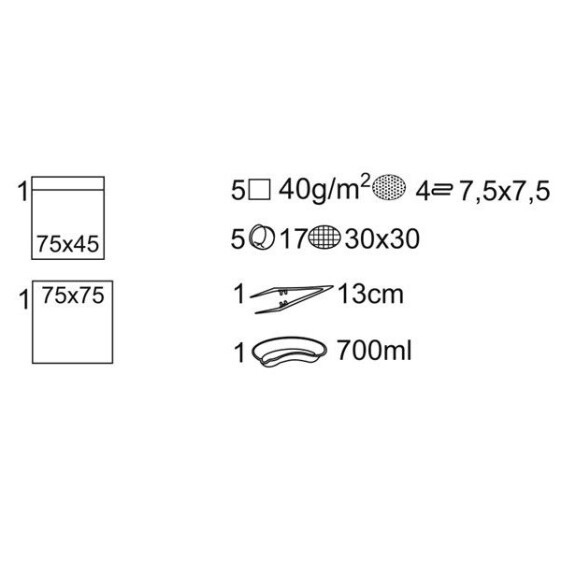 Matopat Operačný set sterilný 20