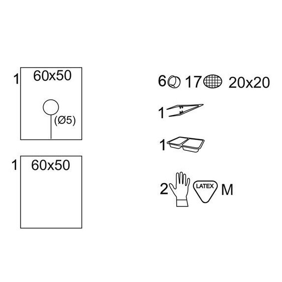 Matopat Operačný set sterilný 26