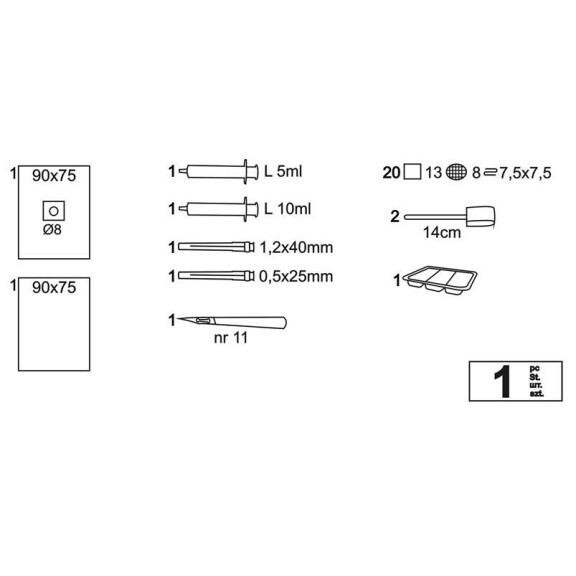Matopat Set na centrálny venózny katéter 7