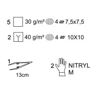 Matoset – Sterilný univerzálny operačný set v papierovo-fóliovom obale 17