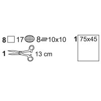 Matoset – Sterilný univerzálny operačný set v papierovo-fóliovom obale 30