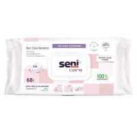 Seni Care Sensitive biodegradovateľné vlhčené obrúsky 68 ks pre citlivú pokožku 68 ks