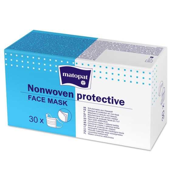 Matopat – Ochranné tvárové rúška s pásmi 30 ks 30 ks