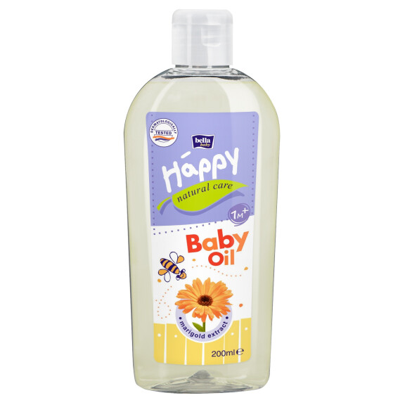 Bella Baby Happy Natural Care olej na telo pre deti 200 ml 200 ml