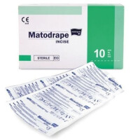 Matopat Matodrape Incise – sterilná incízna fólia na operačné pole 28 x 30 cm 10 ks