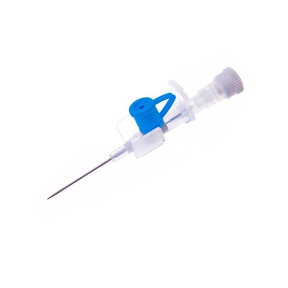 KDM Intravenózna kanyla Venflon KD-Fix 50 ks Modrá 0,9 x 25 mm 22G
