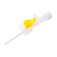 KDM Intravenózna kanyla Venflon KD-Fix 50 ks Žltá 0,7 x 19 mm 24G