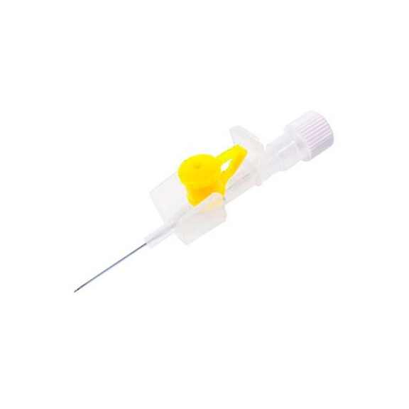 KDM Intravenózna kanyla Venflon KD-Fix 50 ks Žltá 0,7 x 19 mm 24G