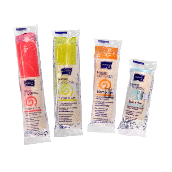 Elastický obväz Matopat UNIVERSAL s klipom na ranu 6 cm x 4 m 1 ks Taška