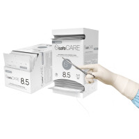 safeCARE Chirurgické rukavice sterilné pudrované 50 párov 8,5