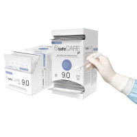 Chirurgické rukavice safeCARE nepudrované 50 párov 9