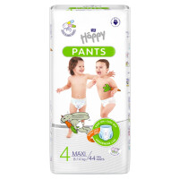 Plienkové nohavičky Bella Baby Happy Pants Maxi pre deti 8-14 kg 44 ks Fólia