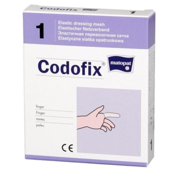 Fixačný sieťový tubulárny obväz Matopat Codofix na rany 1 m alebo 10 m 1m Codofix 1