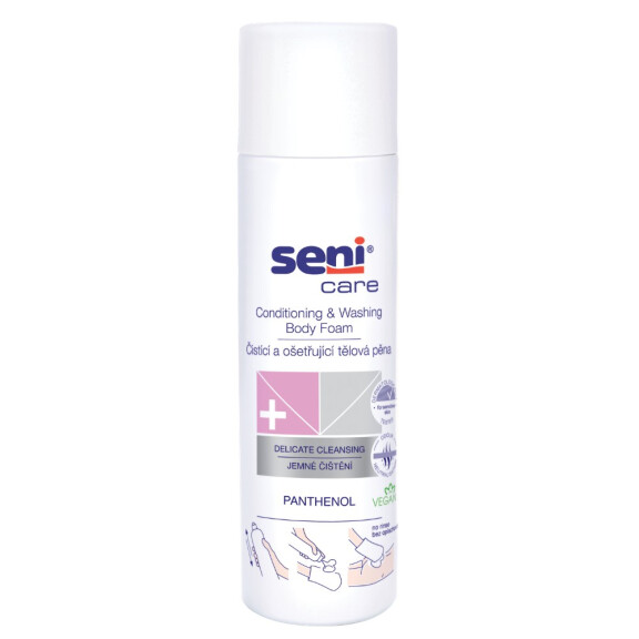 Seni Care čistiaca a ošetrujúca telová pena 250 ml