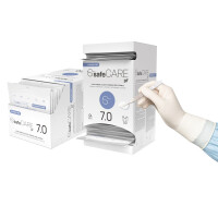 Chirurgické rukavice safeCARE nepudrované 50 párov 7