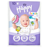 Bella Baby Happy Lunch jednorazové podbradníky pre deti 10 ks