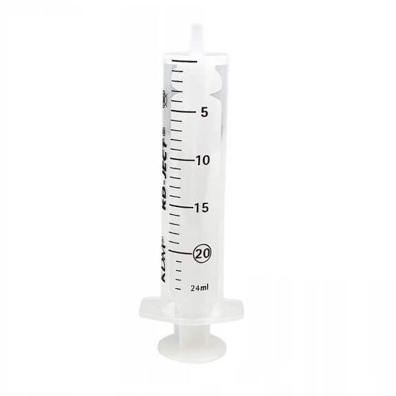 Pakiet 8x KDM Striekačka 2-dielna Luer KD-JECT II 100 ks 100 ks, 20 ml