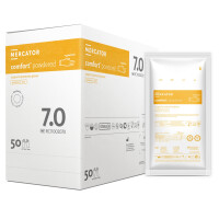 Pakiet 8x Mercator Chirurgické latexové rukavice Comfort 50 párov sterilné Nie, 7