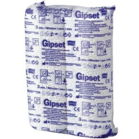 Pakiet 10x Matopat Gipset – rýchlotuhnúci sadrový obväz na znehybnenie končatín 2 ks, Biela, 12 cm x 3 m