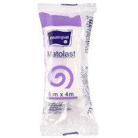 Pakiet 80x Matopat Matolast elastický obväz na rany 1 ks, 6 cm x 4 m
