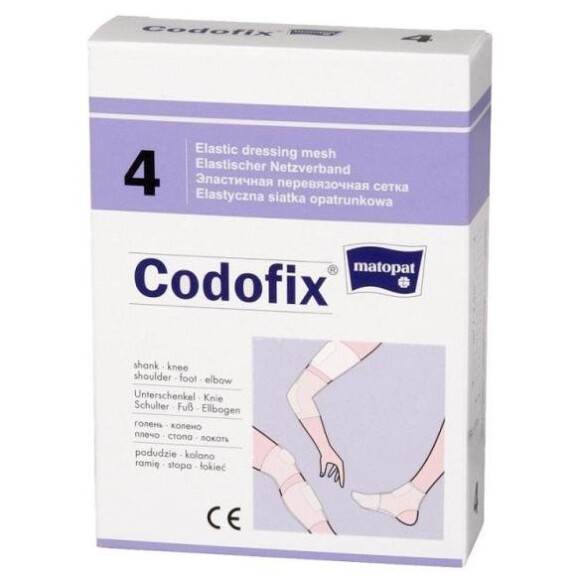 Fixačný sieťový tubulárny obväz Matopat Codofix na rany 1 m alebo 10 m 10 metrov Codofix 4