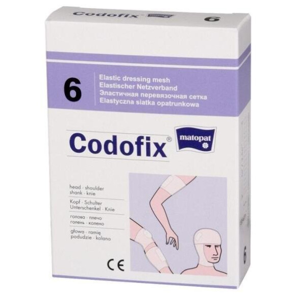 Fixačný sieťový tubulárny obväz Matopat Codofix na rany 1 m alebo 10 m 1m Codofix 6