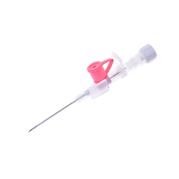 KDM Intravenózna kanyla Venflon KD-Fix 50 ks Ružová 1,1 x 32 mm 20G