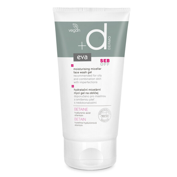 Eva Dermo Seb Off Micelárny gél na umývanie tváre 150 ml