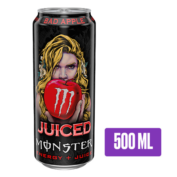 Monster Energy Juiced Bad Apple gazowany napój energetyczny 500ml